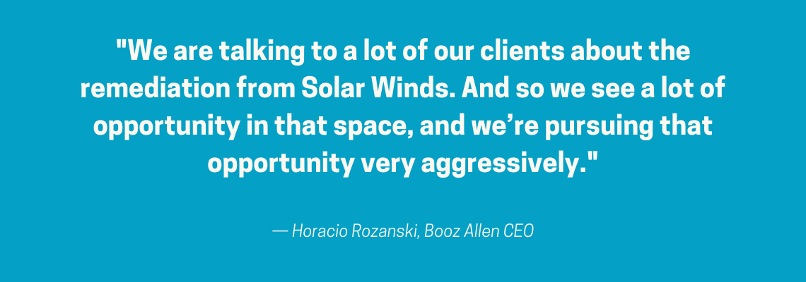 Horacio Rozanski, Booz Allen CEO